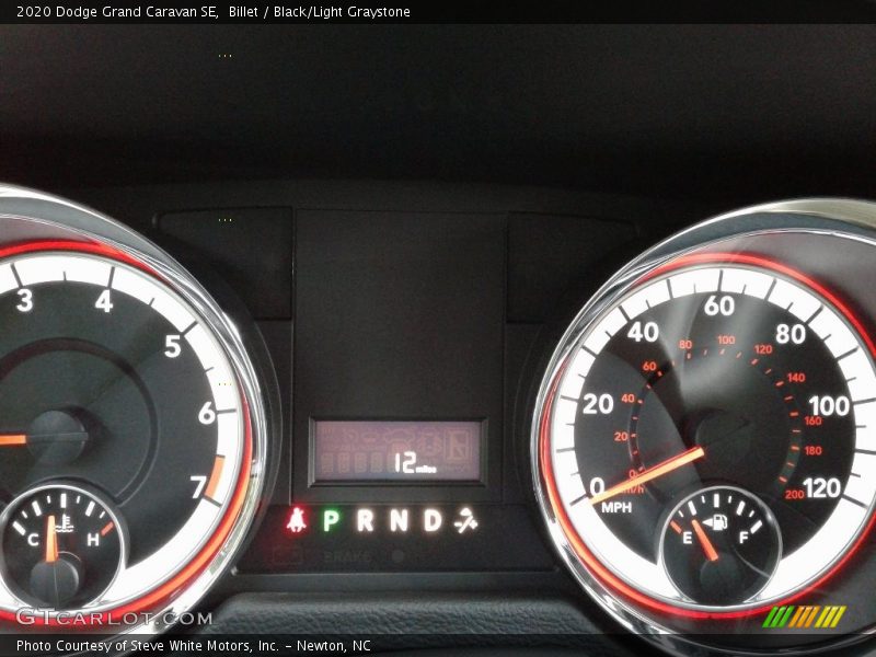 Billet / Black/Light Graystone 2020 Dodge Grand Caravan SE