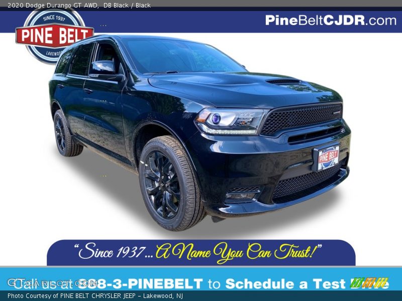 DB Black / Black 2020 Dodge Durango GT AWD