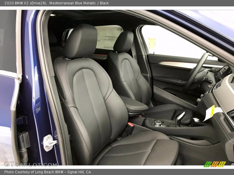 Mediterranean Blue Metallic / Black 2020 BMW X2 sDrive28i