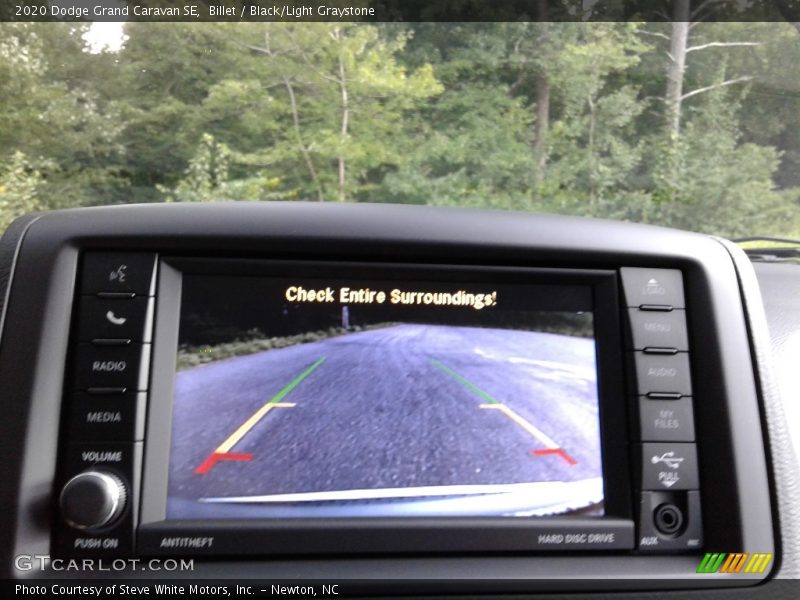Billet / Black/Light Graystone 2020 Dodge Grand Caravan SE