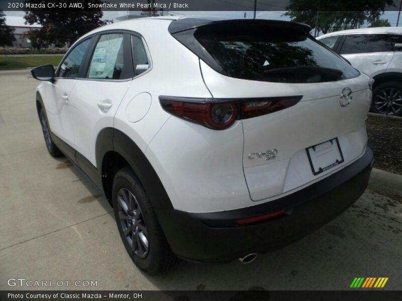 Snowflake White Pearl Mica / Black 2020 Mazda CX-30 AWD