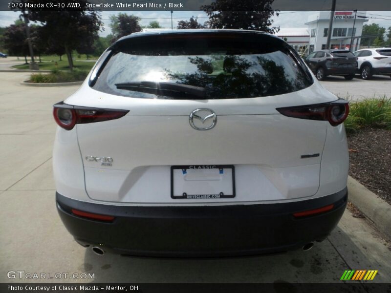 Snowflake White Pearl Mica / Black 2020 Mazda CX-30 AWD