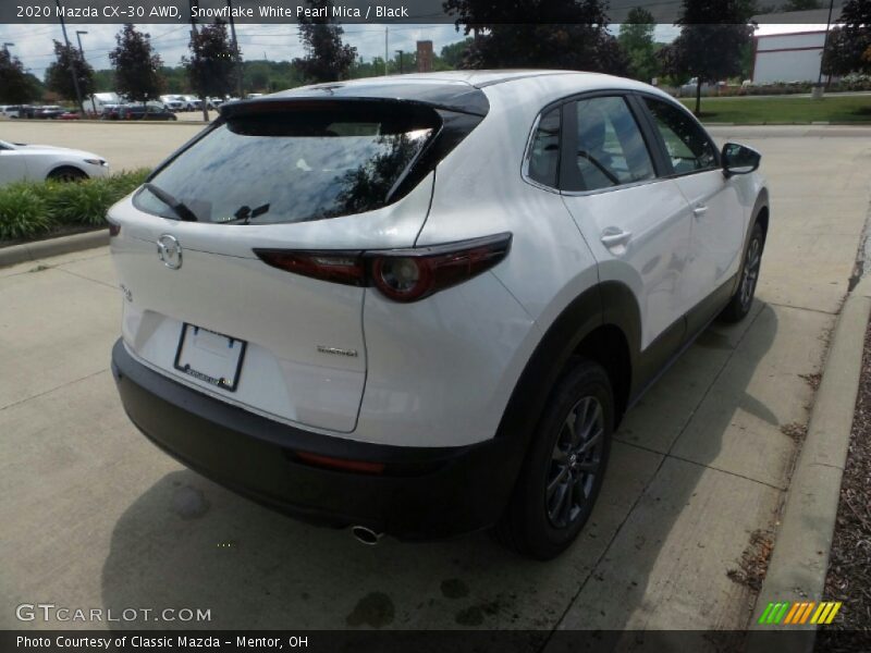 Snowflake White Pearl Mica / Black 2020 Mazda CX-30 AWD