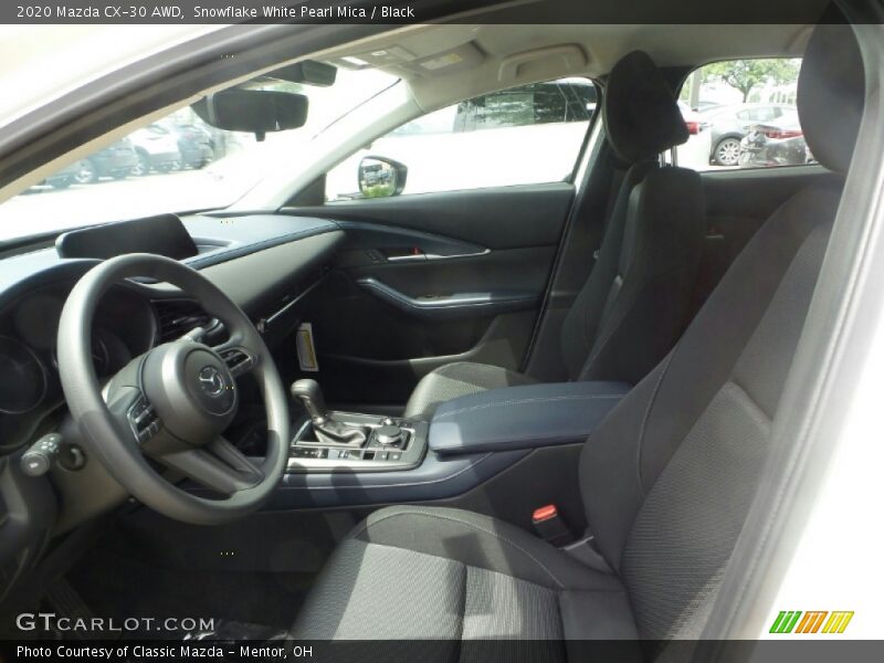 Snowflake White Pearl Mica / Black 2020 Mazda CX-30 AWD