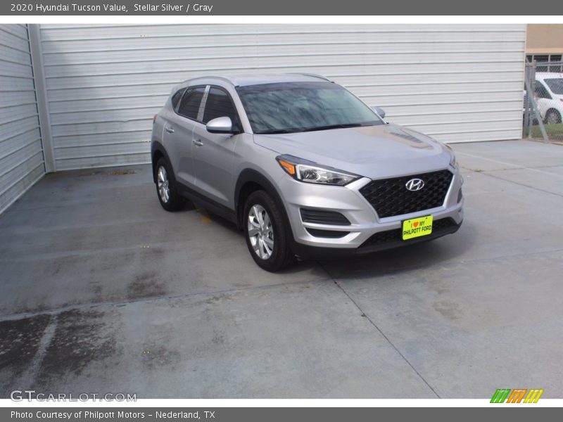 Stellar Silver / Gray 2020 Hyundai Tucson Value