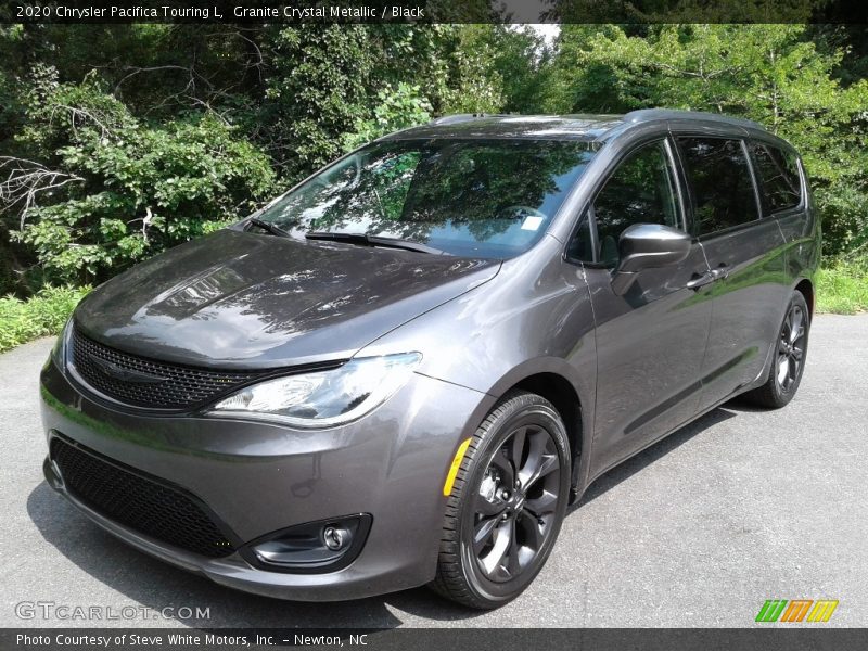 Granite Crystal Metallic / Black 2020 Chrysler Pacifica Touring L