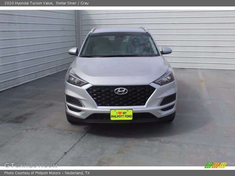 Stellar Silver / Gray 2020 Hyundai Tucson Value