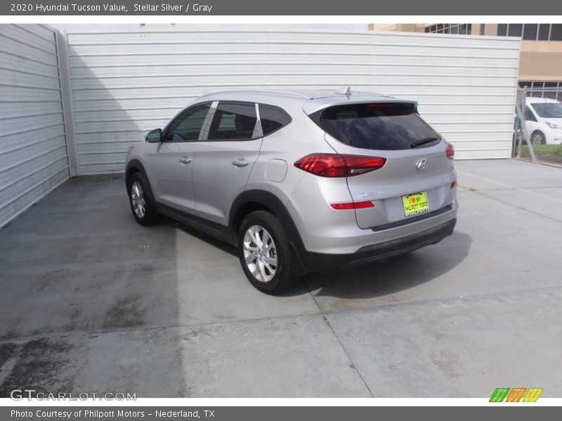 Stellar Silver / Gray 2020 Hyundai Tucson Value