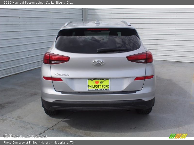 Stellar Silver / Gray 2020 Hyundai Tucson Value
