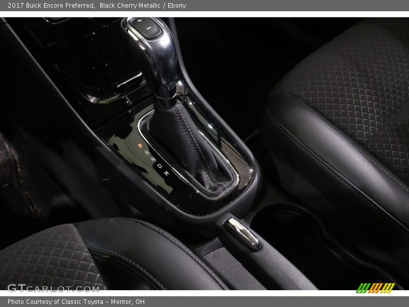 Black Cherry Metallic / Ebony 2017 Buick Encore Preferred