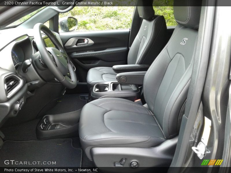 Front Seat of 2020 Pacifica Touring L