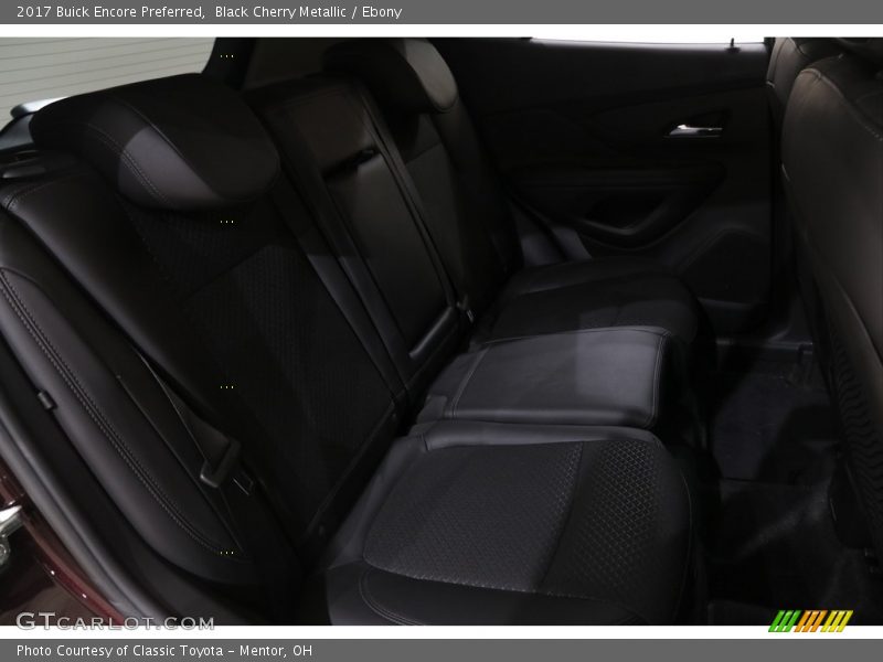 Black Cherry Metallic / Ebony 2017 Buick Encore Preferred