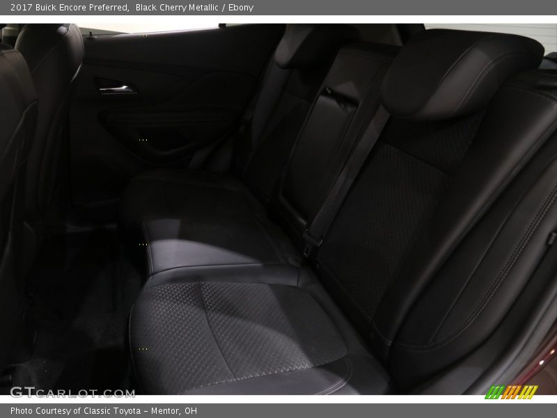 Black Cherry Metallic / Ebony 2017 Buick Encore Preferred