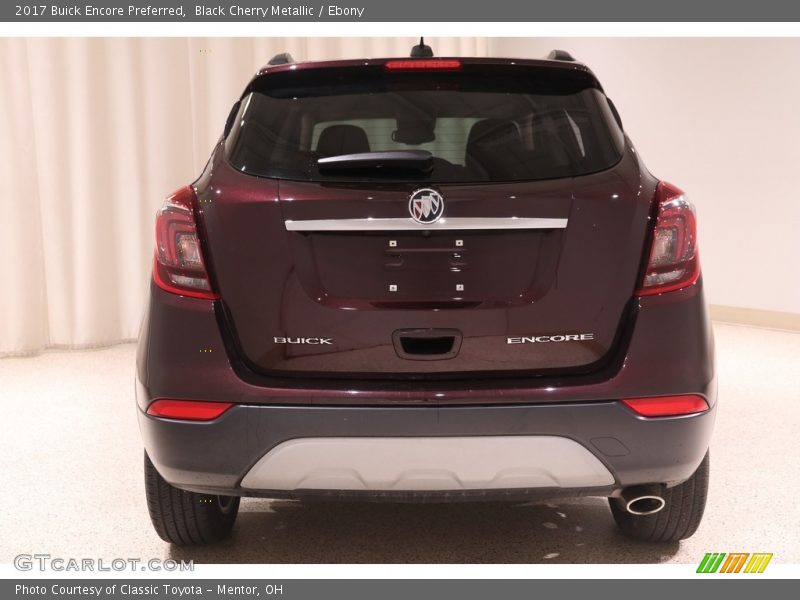 Black Cherry Metallic / Ebony 2017 Buick Encore Preferred