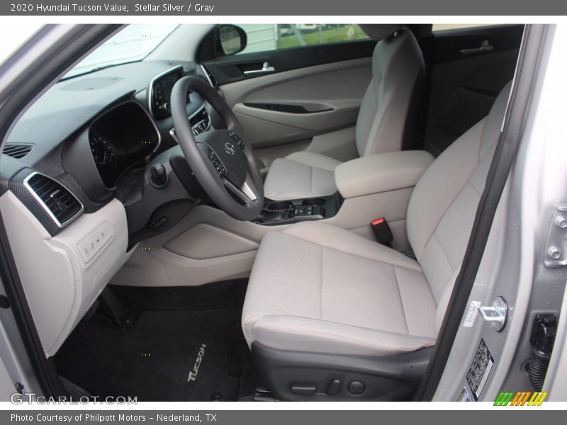 Stellar Silver / Gray 2020 Hyundai Tucson Value