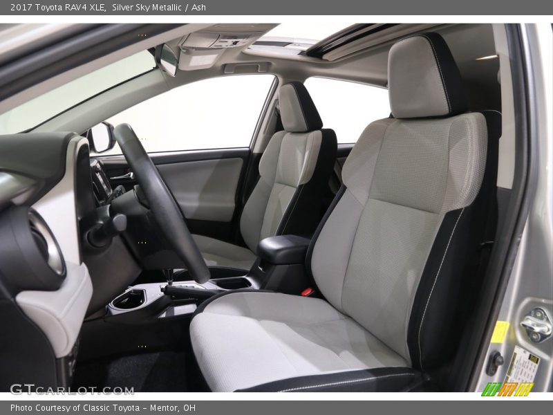 Silver Sky Metallic / Ash 2017 Toyota RAV4 XLE