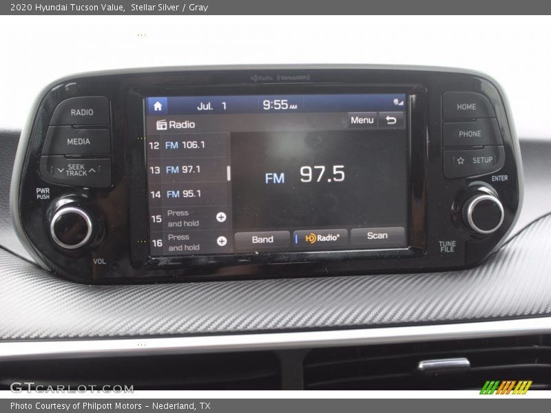 Stellar Silver / Gray 2020 Hyundai Tucson Value