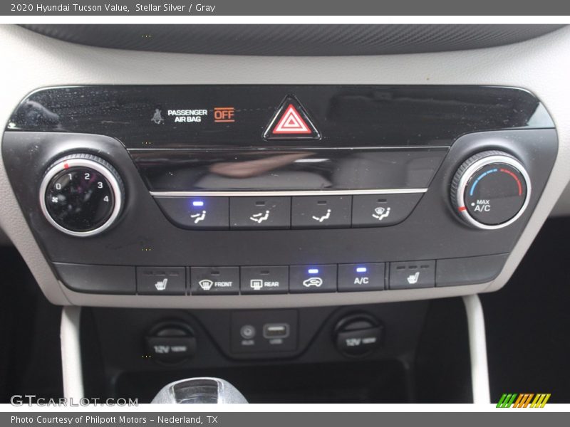 Stellar Silver / Gray 2020 Hyundai Tucson Value