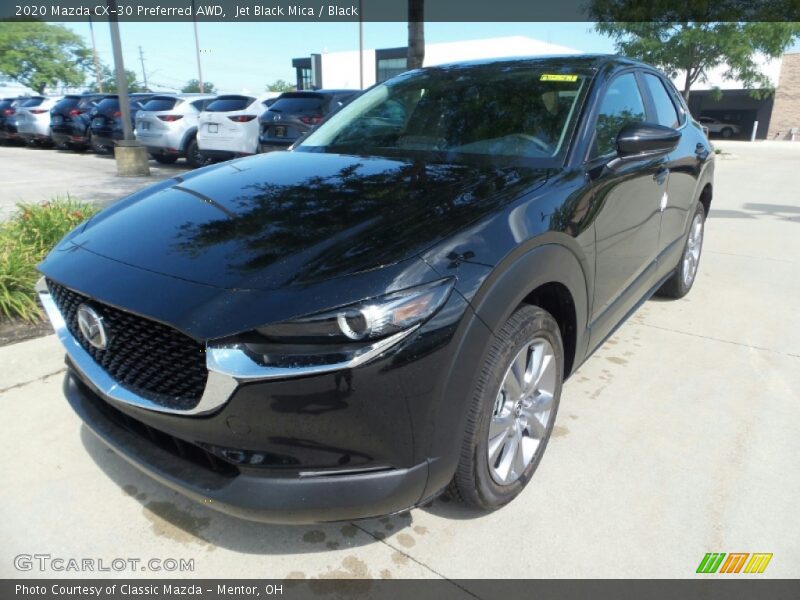 Jet Black Mica / Black 2020 Mazda CX-30 Preferred AWD