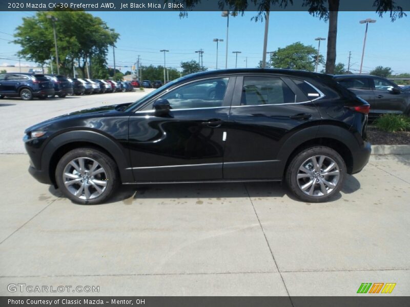 Jet Black Mica / Black 2020 Mazda CX-30 Preferred AWD
