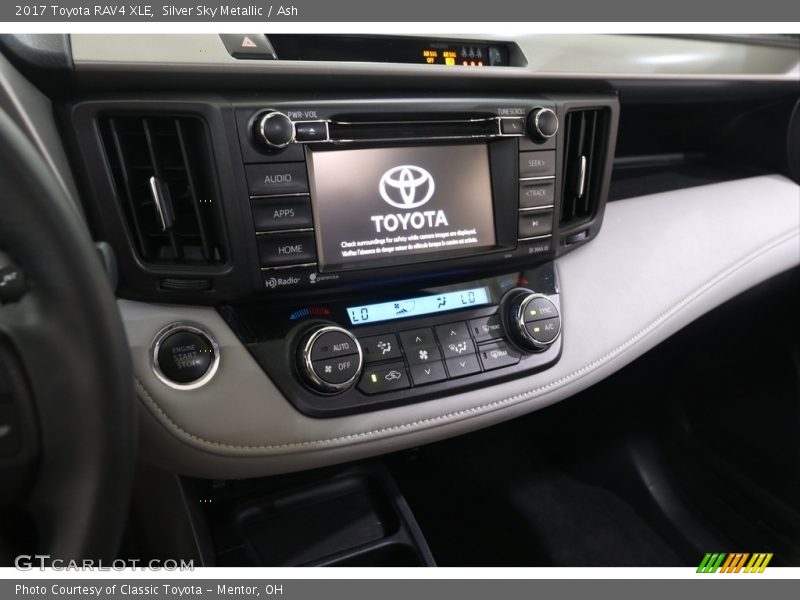 Silver Sky Metallic / Ash 2017 Toyota RAV4 XLE