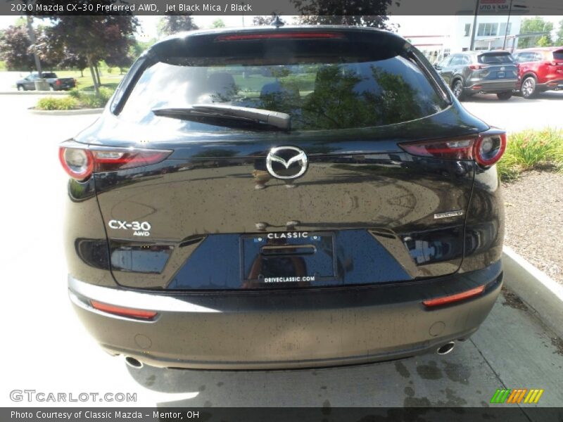 Jet Black Mica / Black 2020 Mazda CX-30 Preferred AWD