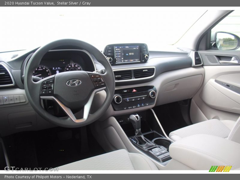 Stellar Silver / Gray 2020 Hyundai Tucson Value