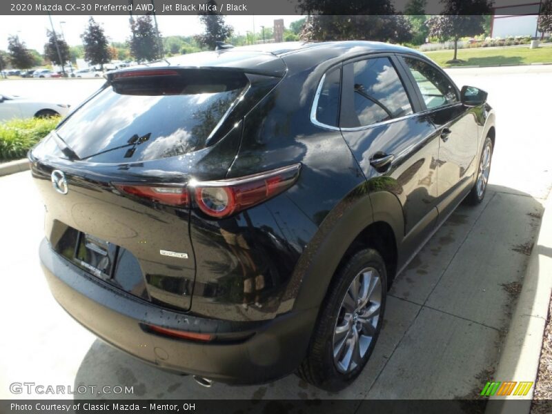 Jet Black Mica / Black 2020 Mazda CX-30 Preferred AWD