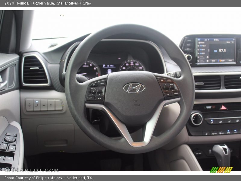 Stellar Silver / Gray 2020 Hyundai Tucson Value