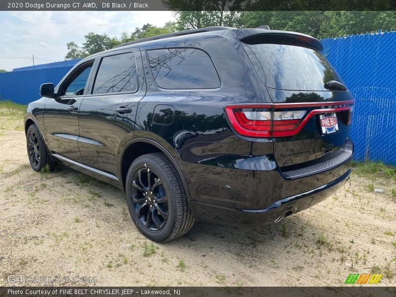 DB Black / Black 2020 Dodge Durango GT AWD