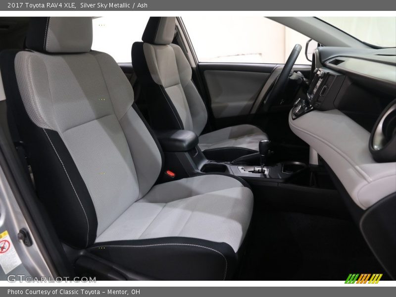 Silver Sky Metallic / Ash 2017 Toyota RAV4 XLE