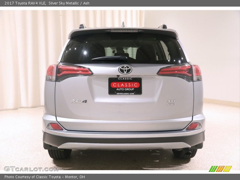 Silver Sky Metallic / Ash 2017 Toyota RAV4 XLE
