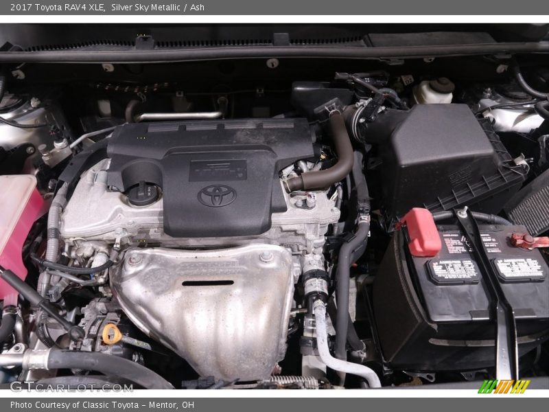 Silver Sky Metallic / Ash 2017 Toyota RAV4 XLE