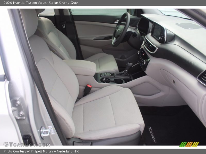 Stellar Silver / Gray 2020 Hyundai Tucson Value