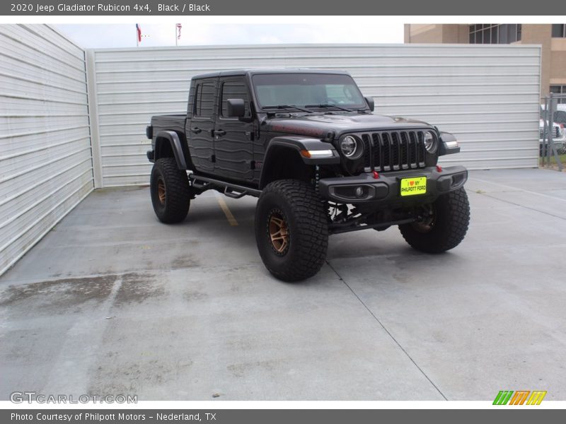 Black / Black 2020 Jeep Gladiator Rubicon 4x4