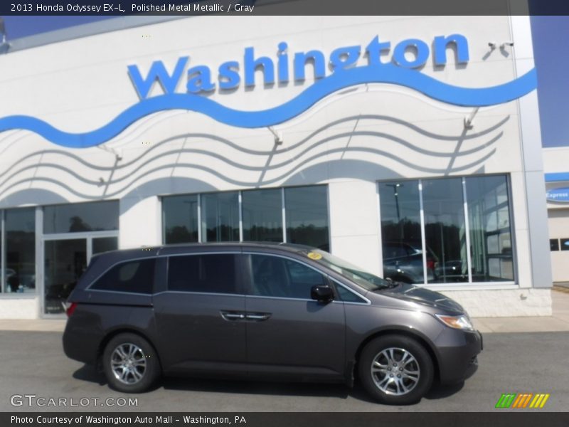 Polished Metal Metallic / Gray 2013 Honda Odyssey EX-L