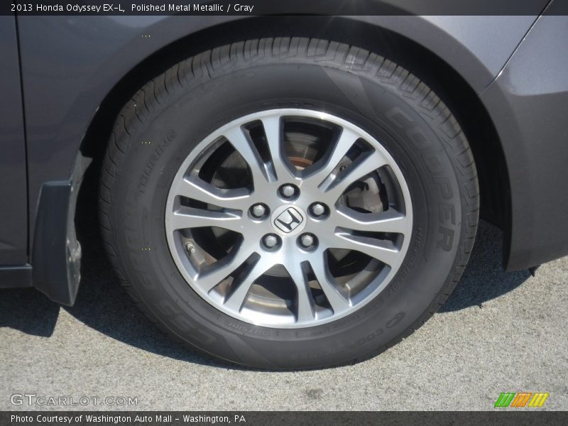 Polished Metal Metallic / Gray 2013 Honda Odyssey EX-L