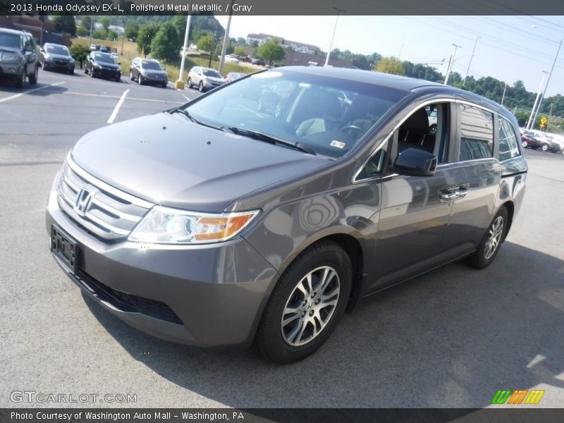 Polished Metal Metallic / Gray 2013 Honda Odyssey EX-L