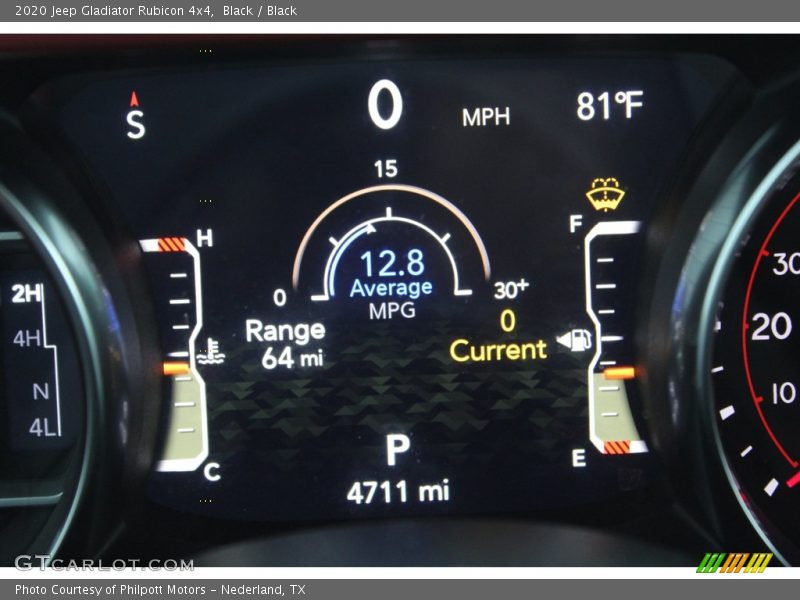 Black / Black 2020 Jeep Gladiator Rubicon 4x4