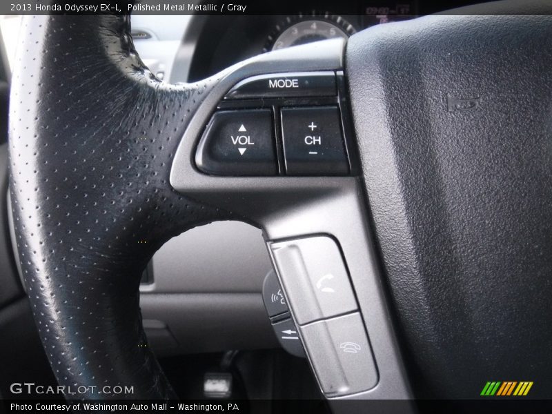 Polished Metal Metallic / Gray 2013 Honda Odyssey EX-L