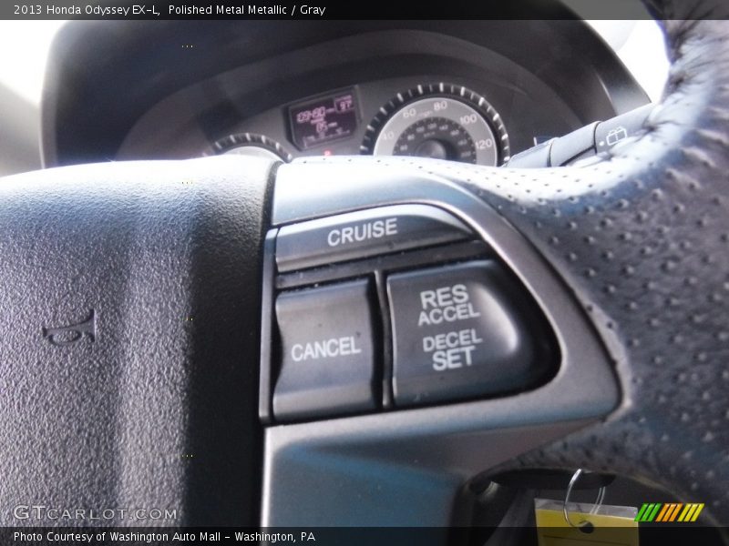 Polished Metal Metallic / Gray 2013 Honda Odyssey EX-L