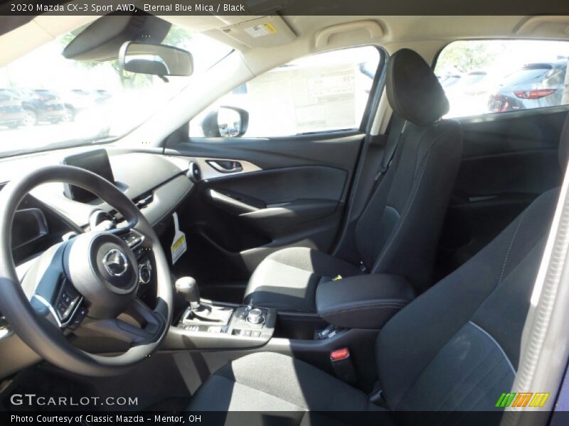Eternal Blue Mica / Black 2020 Mazda CX-3 Sport AWD