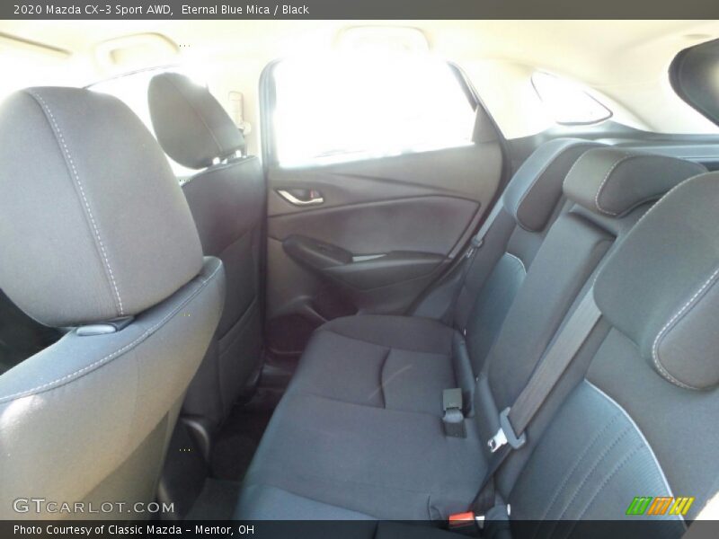 Eternal Blue Mica / Black 2020 Mazda CX-3 Sport AWD