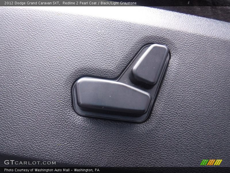 Redline 2 Pearl Coat / Black/Light Graystone 2012 Dodge Grand Caravan SXT