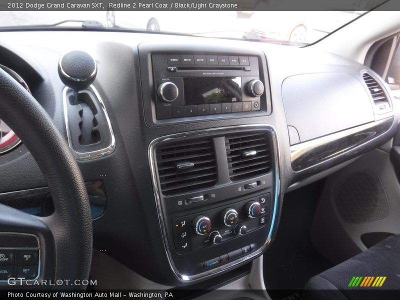 Redline 2 Pearl Coat / Black/Light Graystone 2012 Dodge Grand Caravan SXT