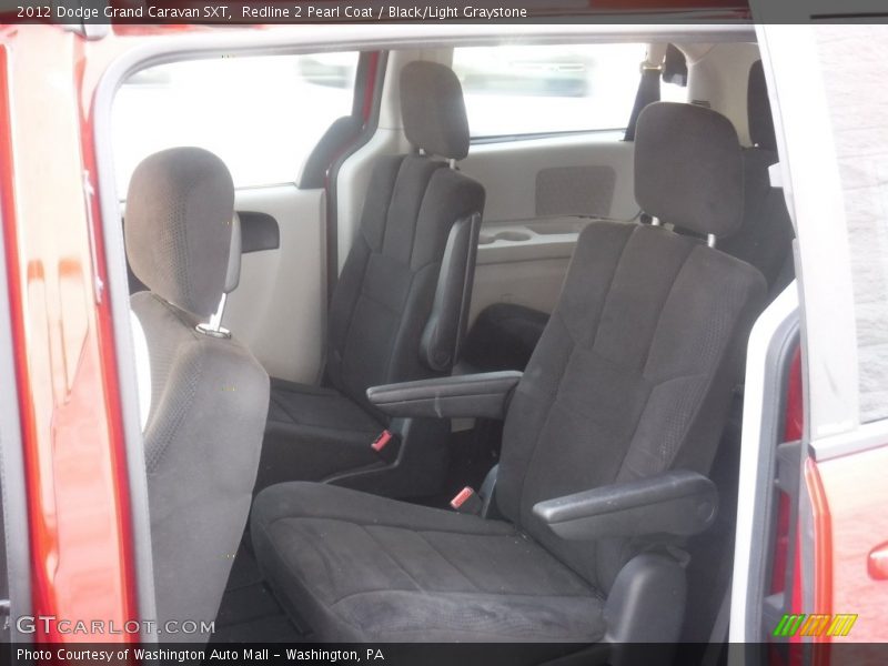 Redline 2 Pearl Coat / Black/Light Graystone 2012 Dodge Grand Caravan SXT
