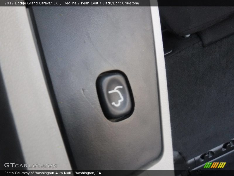Redline 2 Pearl Coat / Black/Light Graystone 2012 Dodge Grand Caravan SXT