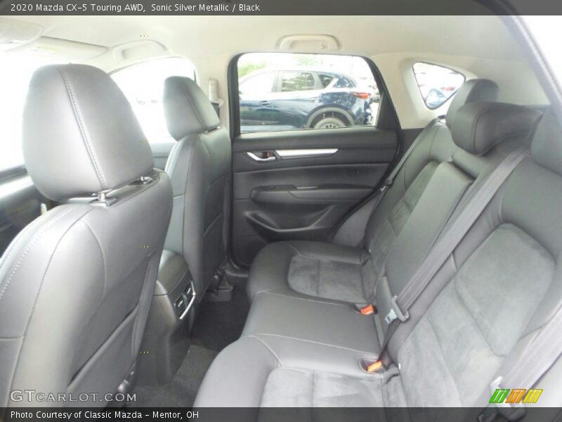Sonic Silver Metallic / Black 2020 Mazda CX-5 Touring AWD