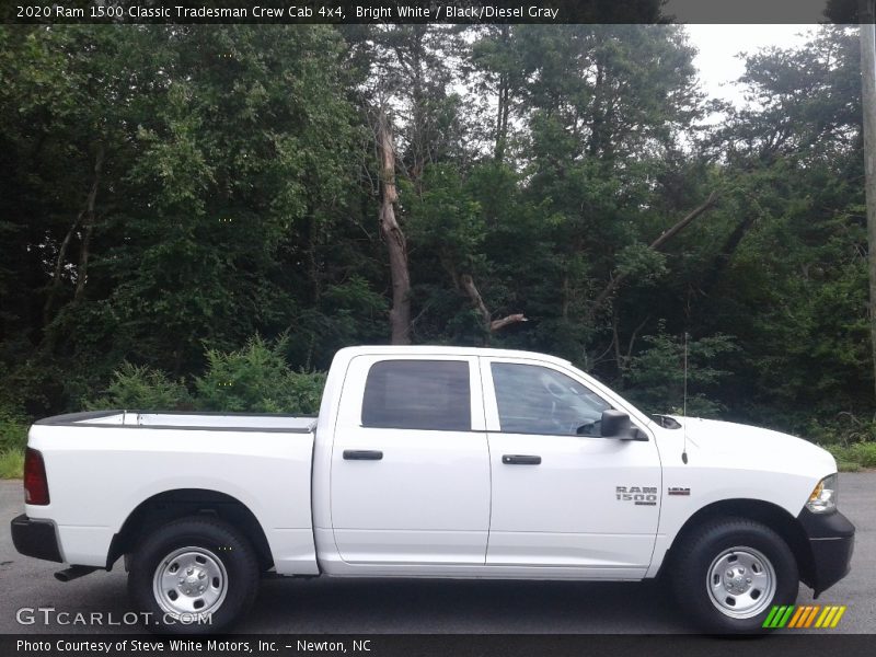 Bright White / Black/Diesel Gray 2020 Ram 1500 Classic Tradesman Crew Cab 4x4