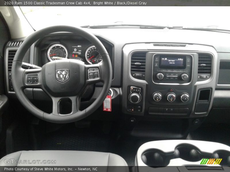 Bright White / Black/Diesel Gray 2020 Ram 1500 Classic Tradesman Crew Cab 4x4